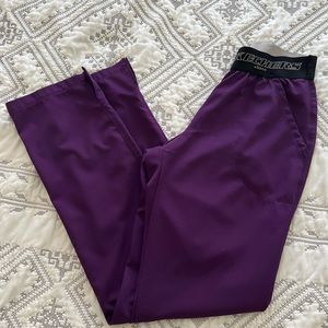 Sketchers by Barco purple scrub pants xs